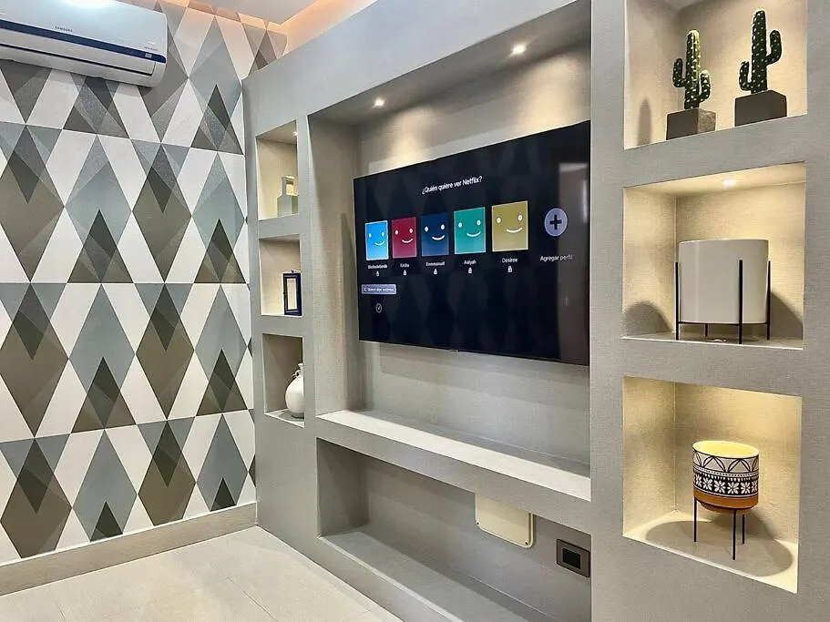Premium Royalsuite 3Bdr Pool - Gym -Saune-Spa 산토도밍고 아파트