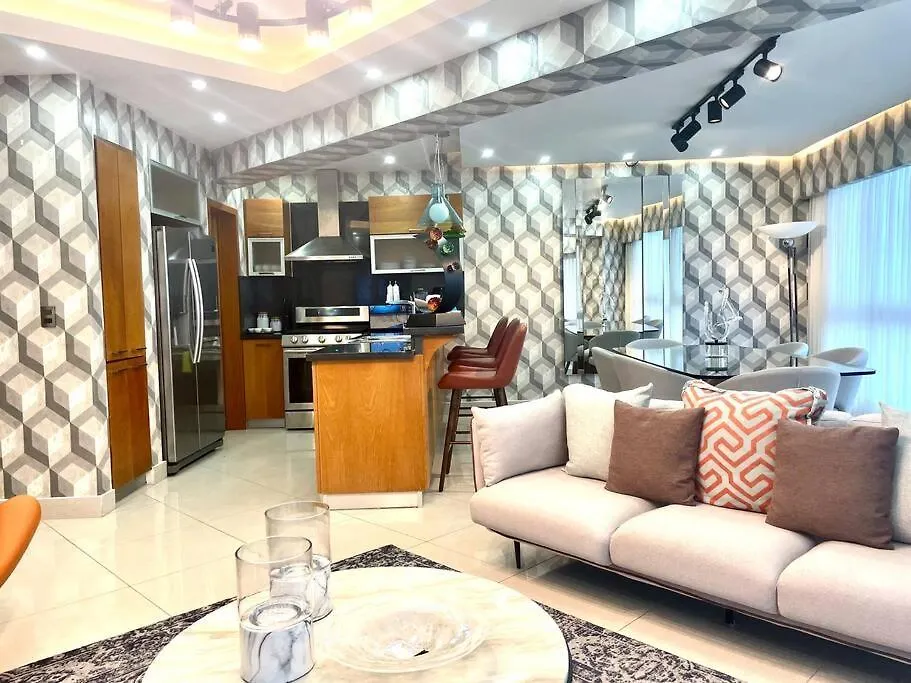 Premium Royalsuite 3Bdr Pool - Gym -Saune-Spa 산토도밍고